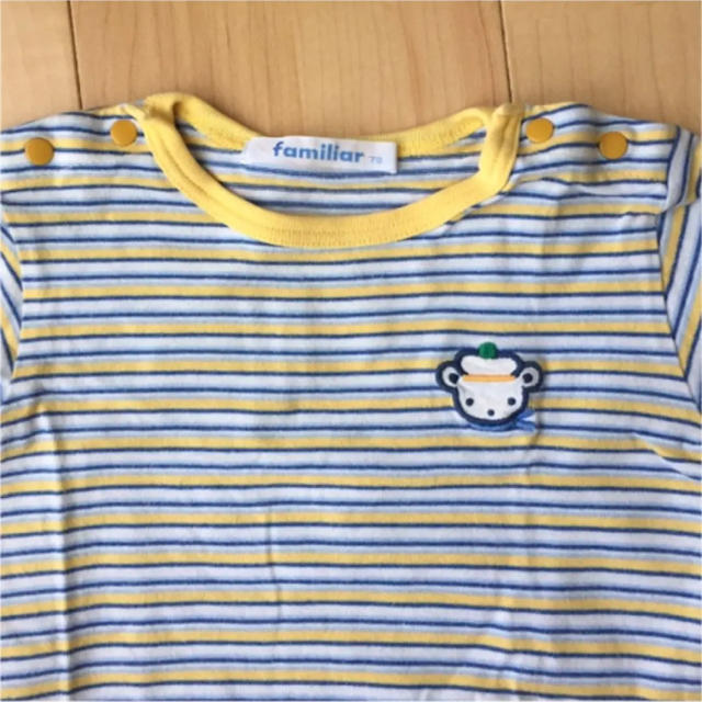 familiar(ファミリア)のファミリア Tシャツ 70 男の子 キッズ/ベビー/マタニティのベビー服(~85cm)(Ｔシャツ)の商品写真