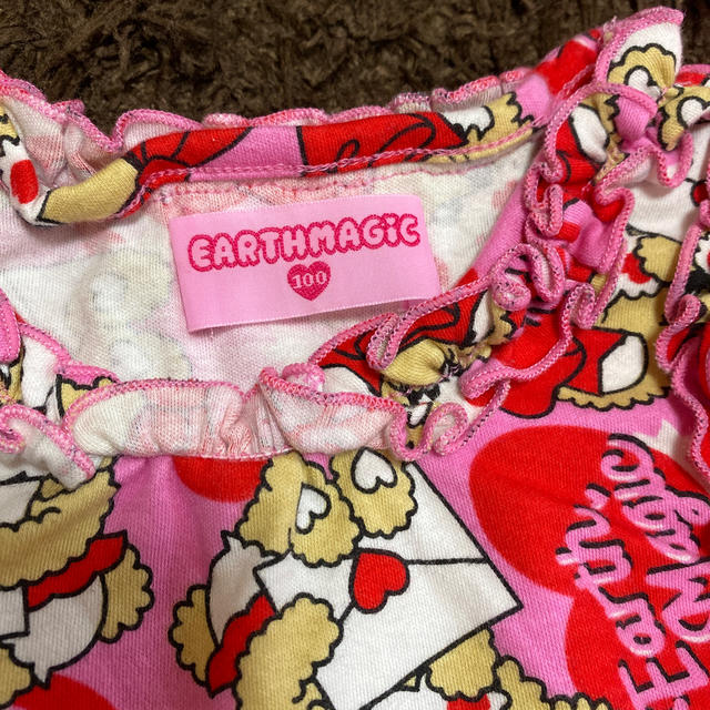 EARTHMAGIC(アースマジック)のEARTH♡ キッズ/ベビー/マタニティのキッズ服女の子用(90cm~)(Tシャツ/カットソー)の商品写真