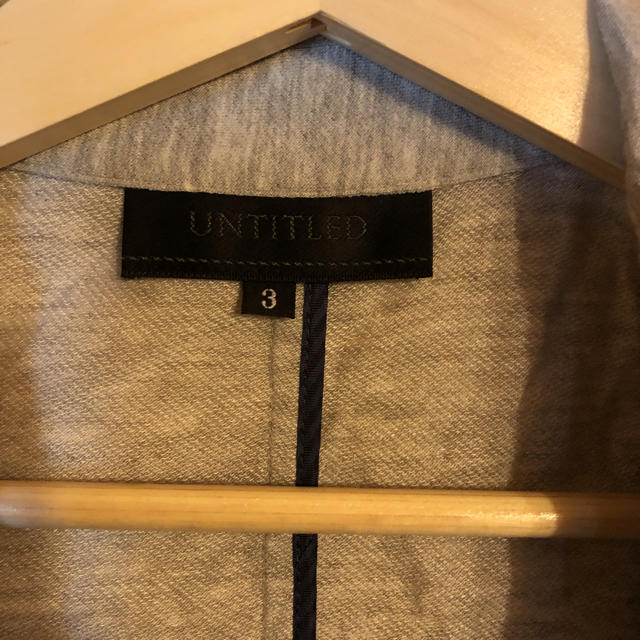 UNTITLED(アンタイトル)のUNTITLED ジャケット カーディガン レディースのジャケット/アウター(テーラードジャケット)の商品写真