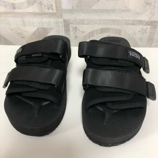 スイコック(suicoke)のSUICOKE スイコック レディース  サンダル 24cm  ブラック(サンダル)