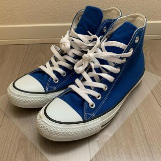 コンバース(CONVERSE)のconverse ブルー 25.5㎝　(スニーカー)