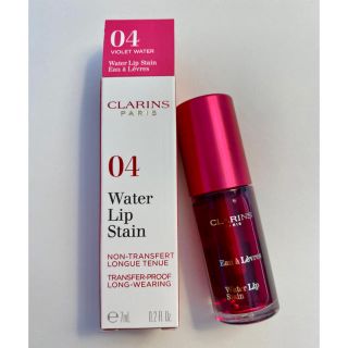 クラランス(CLARINS)の【新品】クラランス ウォーターリップステイン04(口紅)