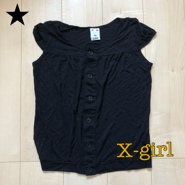 X-girl(エックスガール)のX-girl トップス レディースのトップス(Tシャツ(半袖/袖なし))の商品写真