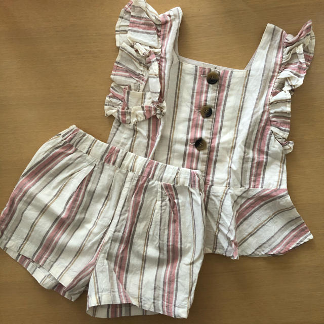 petit main(プティマイン)のプティマイン  セットアップ100cm キッズ/ベビー/マタニティのキッズ服女の子用(90cm~)(その他)の商品写真