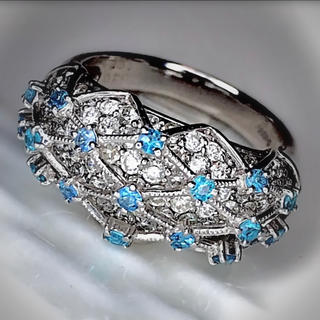 ⭐️贅沢の極み✨パライバトルマリン・ダイヤモンド(リング(指輪))