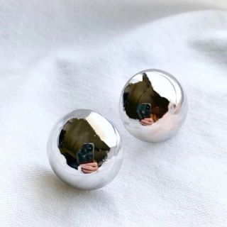 ローズバッド(ROSE BUD)のno.487  大きめ半円シルバーピアス(ピアス)