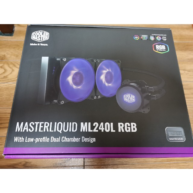 クーラーマスター Masterliquid ML240L RGB