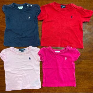 ラルフローレン(Ralph Lauren)のまとめ売り　女の子　半袖　ラルフローレン　80(Ｔシャツ)