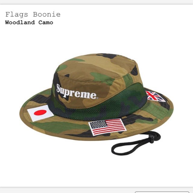 supreme 2020ss Flags Boonie S/M