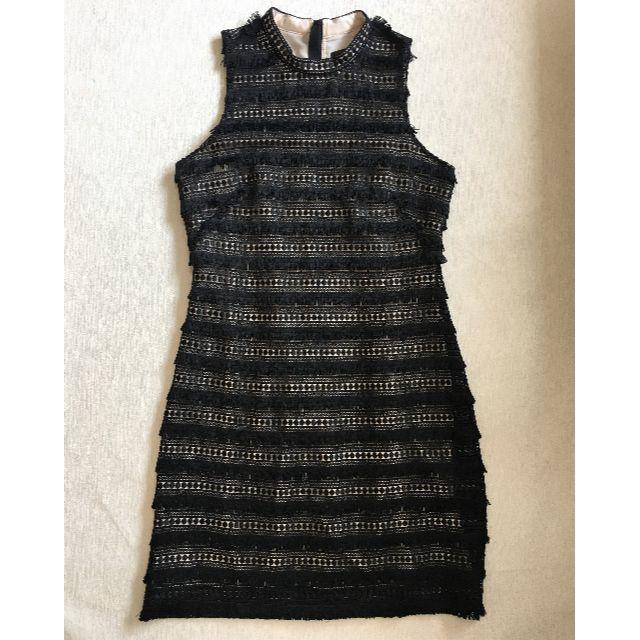 J.Crew - O554★ジェイクルー ワンピース 総レース サイズ2(M)フリンジ
