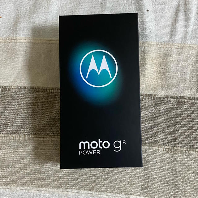 新品 モトローラ moto g8 power カプリブルー