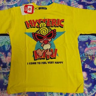 ヒステリックミニ(HYSTERIC MINI)のヒスミニ♥新品タグ付き♥イエローᎢシャツ♥120cm(Tシャツ/カットソー)