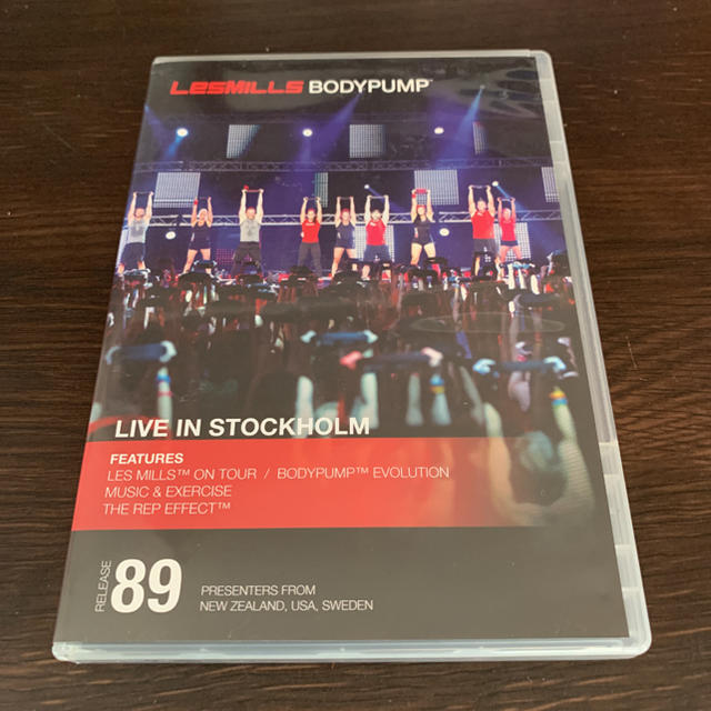 レスミルズ ボディパンプ 89 CD/DVDセット