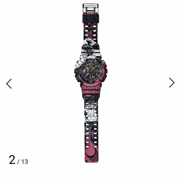 G-SHOCK(ジーショック)のカシオ G-SHOCK ワンピース　付属品完備(4枚目参照) メンズの時計(腕時計(アナログ))の商品写真