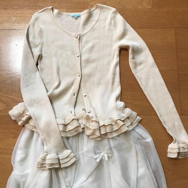 TOCCA(トッカ)のTOCCA スカート&カーディガン セット キッズ/ベビー/マタニティのキッズ服女の子用(90cm~)(スカート)の商品写真