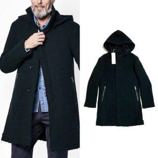 ジュンハシモト(junhashimoto)の新品9.7万 19AW ジュンハシモト フライフロントコート AKMwjk(モッズコート)