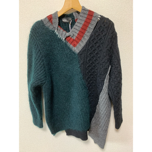 もらって嬉しい出産祝い kolor - 最低価格 kolor ニット サイズ1 20aw