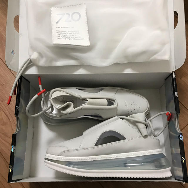 25.5cm【新品】Nike Air Max FF720 White サンダル 3
