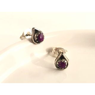 silver925 Sugilite pierce(ピアス)