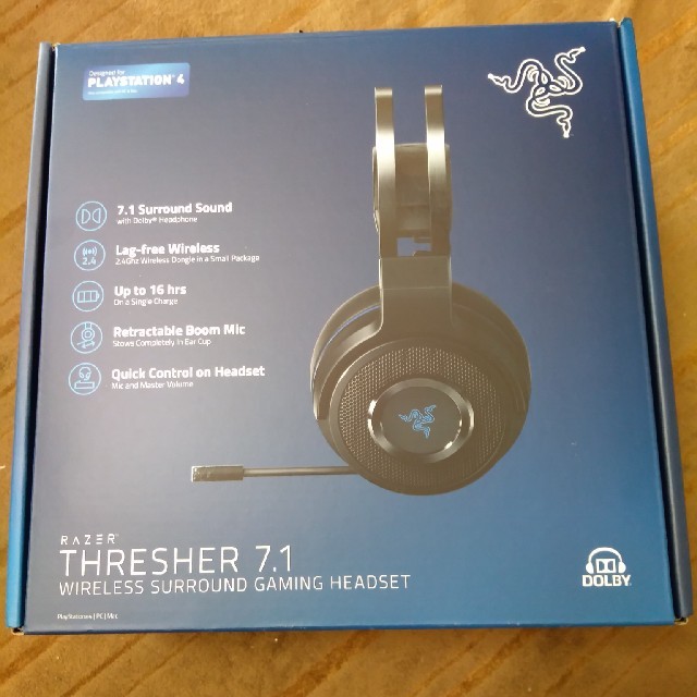 razer thresher 7.1 ゲーミング ヘッドセット 検)pc ps4 ファッション 3840円引き