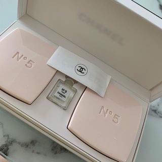 シャネル(CHANEL)のCHANEL N°5 石鹸　２個75g(ボディソープ/石鹸)