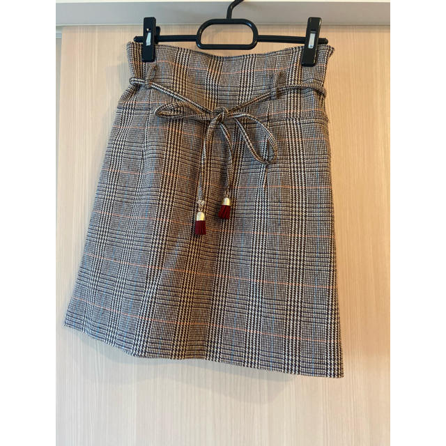 Lily Brown(リリーブラウン)のLiliy brown チェックスカート レディースのスカート(ミニスカート)の商品写真