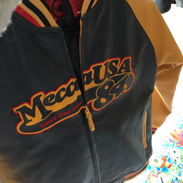 レア品。mecca スタジャン　ヴィンテージ