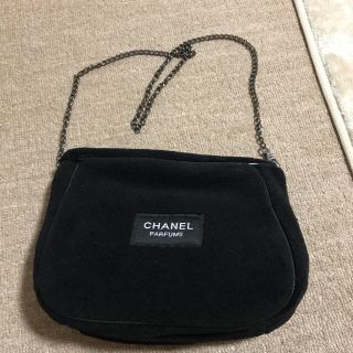 シャネル(CHANEL)のシャネルノベルティー　モコモコ素材のバッグです。(ショルダーバッグ)