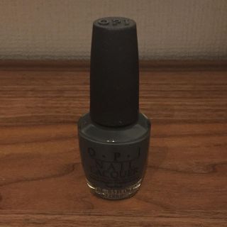 オーピーアイ(OPI)のOPI ネイル ブラックグレー(マニキュア)