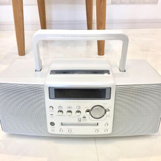 ケンウッド(KENWOOD)の【超美品】KENWOOD RAMPAGE  MDX-L1-W (ポータブルプレーヤー)