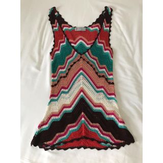 ミッソーニ(MISSONI)のM Missoni エムミッソーニのボヘミアンなトップス　(カットソー(半袖/袖なし))