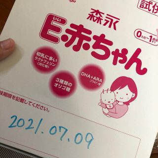 モリナガニュウギョウ(森永乳業)の森永E赤ちゃん　スティック　13g✖️60本(その他)