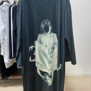 ヨウジヤマモト(Yohji Yamamoto)のyohjiyamamoto 20ss 内田すずめ　ロングTシャツ (Tシャツ/カットソー(七分/長袖))