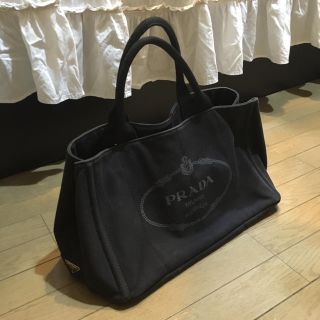 プラダ(PRADA)のPRADA カナパ 黒 トート(トートバッグ)