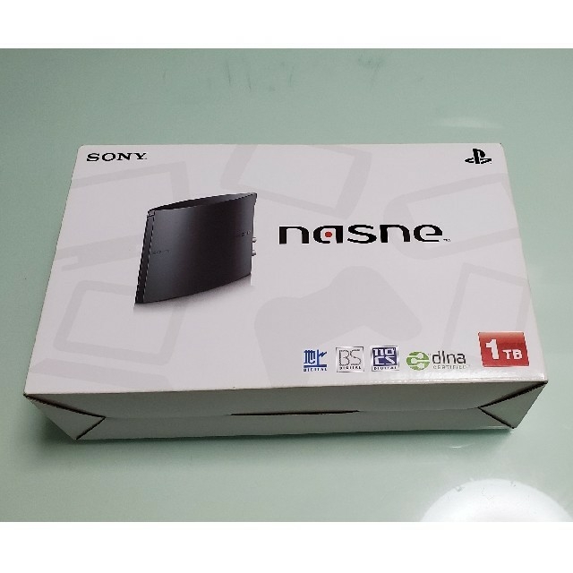 SONY(ソニー)の★新品開封済　nasne(ナスネ) CUHJ-15004 1TB ブラック★ スマホ/家電/カメラのテレビ/映像機器(その他)の商品写真