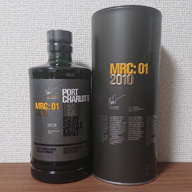 ブルックラディ ポートシャーロットMRC 012010 700ml59.2% 食品/飲料/酒の酒(ウイスキー)の商品写真