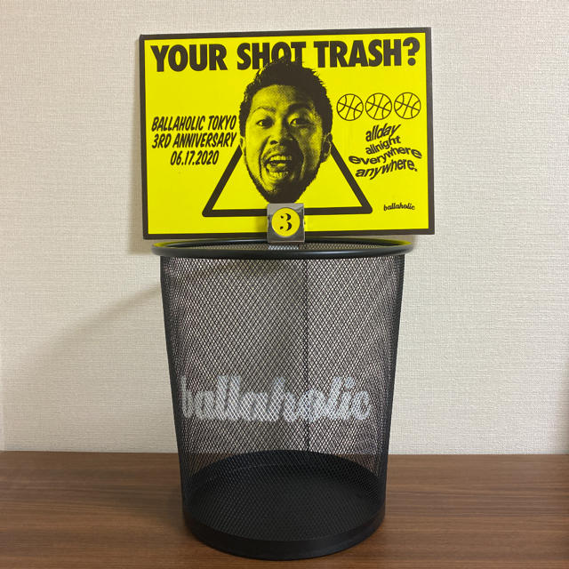 【非売品】ballaholic  ゴミ箱