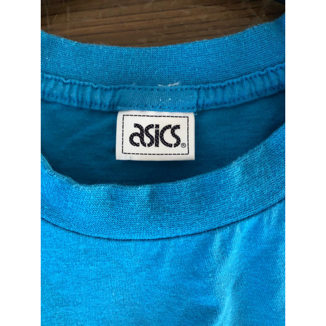 asics(アシックス)のasics  水色Tシャツ キッズ/ベビー/マタニティのキッズ服男の子用(90cm~)(Tシャツ/カットソー)の商品写真