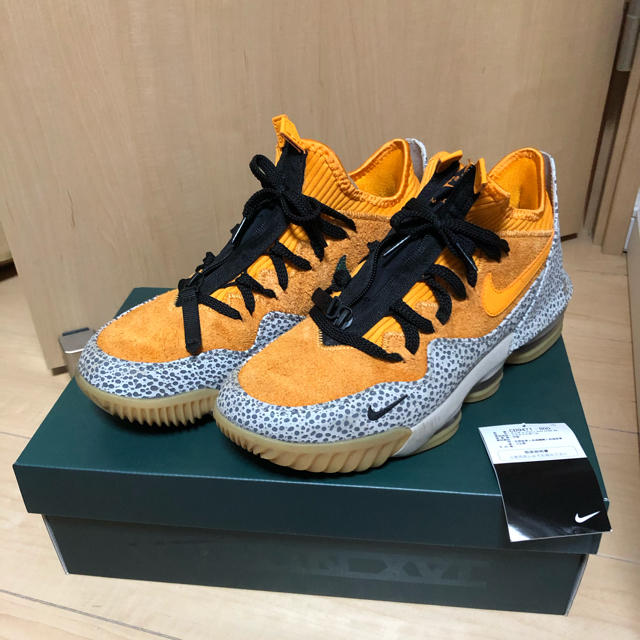 27.5 nike lebron 16 low safari