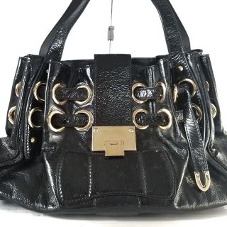 ジミーチュウ(JIMMY CHOO)のジミーチュウ トートバッグ ラモナ 黒(トートバッグ)