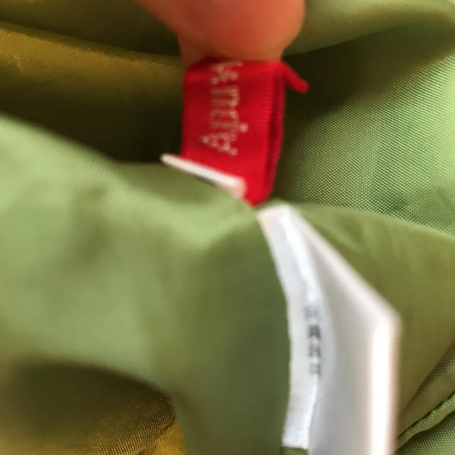 Apuweiser-riche(アプワイザーリッシェ)のバックリボン　フレアスカート レディースのスカート(ひざ丈スカート)の商品写真