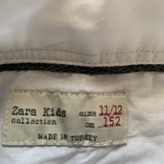 ZARA KIDS(ザラキッズ)のZARAキッズ半袖シャツ150 キッズ/ベビー/マタニティのキッズ服男の子用(90cm~)(ブラウス)の商品写真