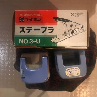 ライオン(LION)のライオン　ステープラ　No.3-U &パンチ2つセット(オフィス用品一般)