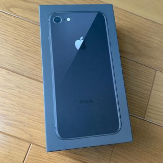 アップル(Apple)のiPhone8 space Gray(64GB)(スマートフォン本体)