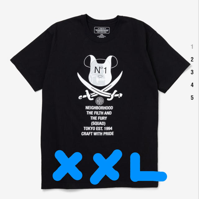 NEIGHBORHOOD(ネイバーフッド)のNEIGHBORHOOD MDCM EX / C-TEE . SS　XXL メンズのトップス(Tシャツ/カットソー(半袖/袖なし))の商品写真