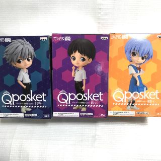 Qposket フィギュア　エヴァンゲリヲン  ３体(アニメ/ゲーム)