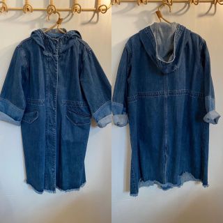 アズールバイマウジー(AZUL by moussy)のAZUL by moussy デニムコート　レディース(Gジャン/デニムジャケット)