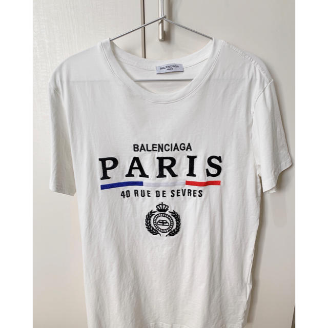 BALENCIAGA バレンシアガ　tシャツ 刺繍　PARIS