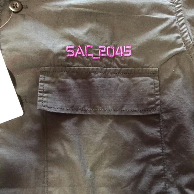GU(ジーユー)のお値下げ‼️匿名配送　GU 攻殻機動隊　コラボミリタリーシャツ　Sサイズ メンズのトップス(シャツ)の商品写真