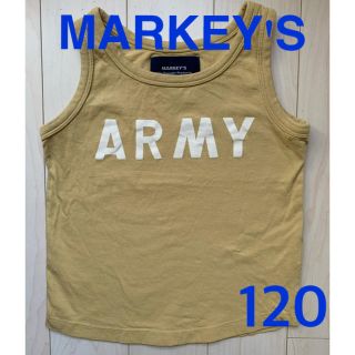 マーキーズ(MARKEY'S)のMARKEY'S 120㎝ マーキーズ タンクトップ サンドベージュ(Tシャツ/カットソー)